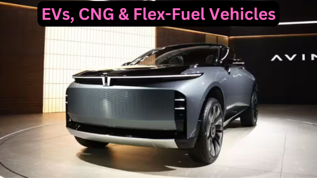 EVs, CNG & Flex-Fuel Vehicles to Lead New Car Launches in India