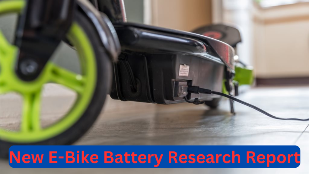 New E-Bike Battery Research Report