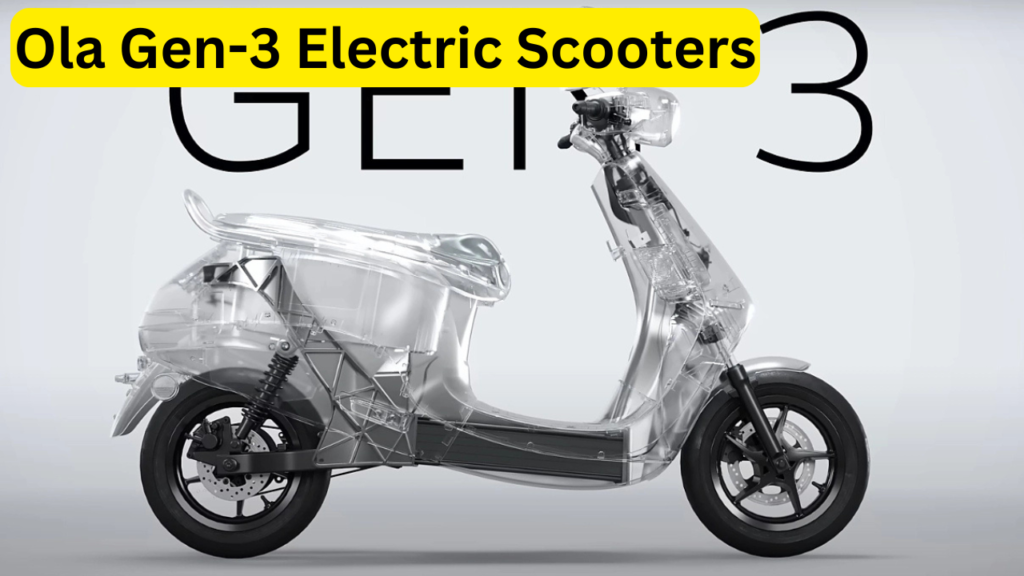 Ola Gen-3 Electric Scooters