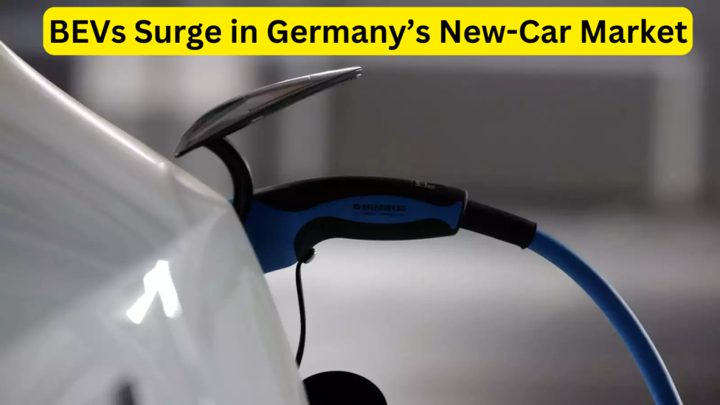BEVs Surge in Germany’s New-Car Market