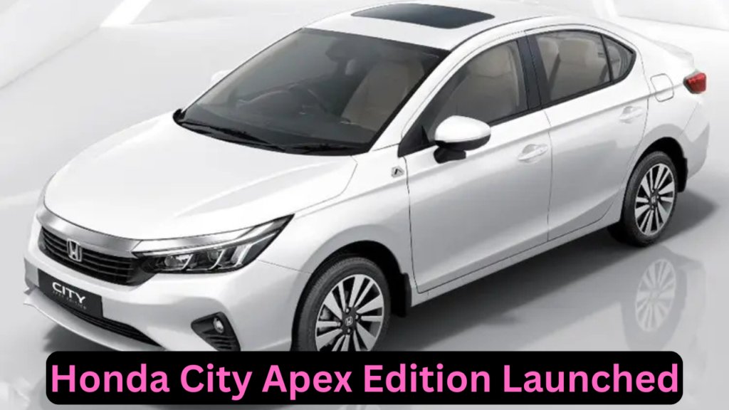 Honda City Apex Edition Launched