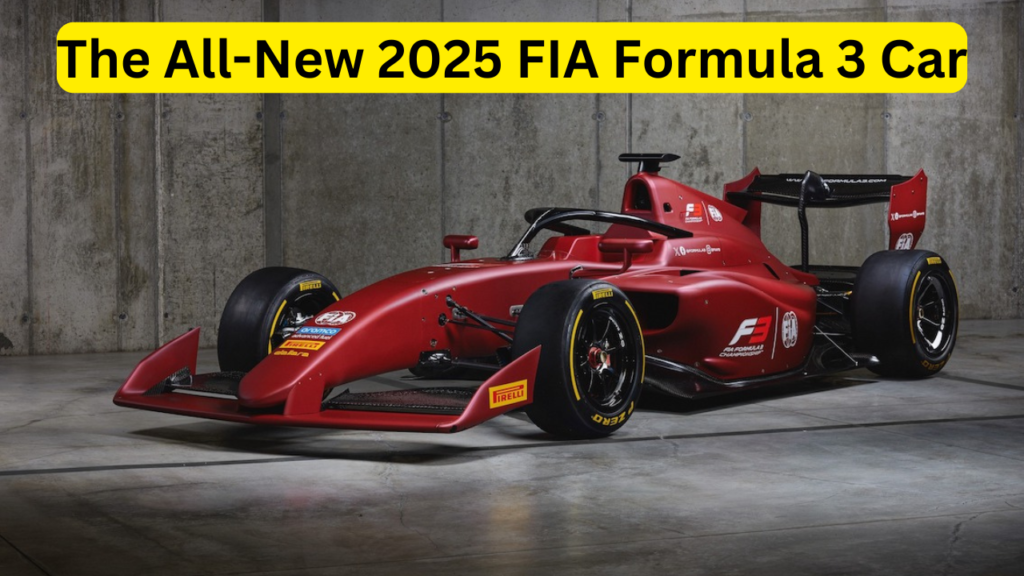The All-New 2025 FIA Formula 3 Car