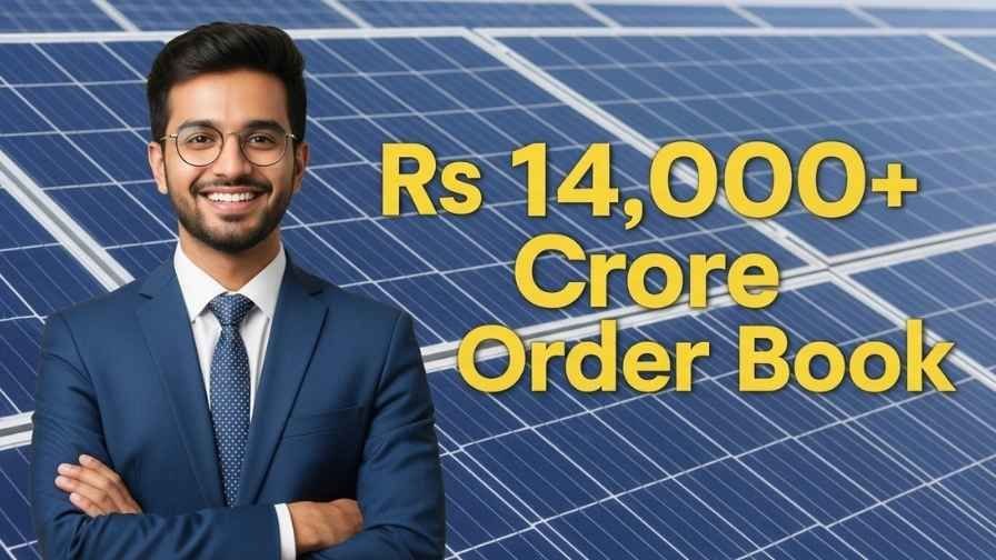 Not IREDA This Solar Stock Has 14000Cr Work Order